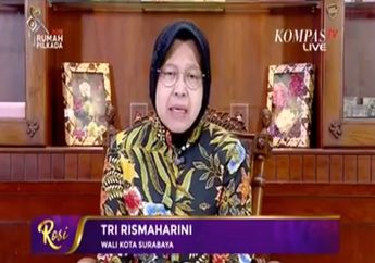 VIDEO : Ditanya Rosi Silalahi di Kompas TV Soal Bom Surabaya, Risma Tak Kuasa Menahan Tangis