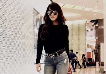 Begini Fashion Style Simpel Olla Ramlan Saat Pakai Celana Jins Seharga Belasan Juta Rupiah!