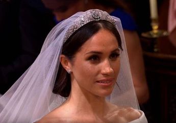 Ternyata Ini Makna Simbolik Penutup Kepala Meghan Markle Dipernikahannya