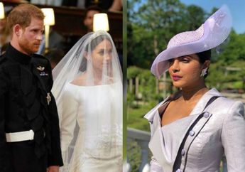 Hadir di Pernikahan Pangeran Harry dan Meghan Markle, Intip Penampilan Priyanka Chopra yang Memesona yuk!
