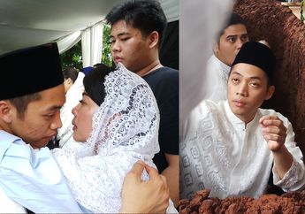 VIDEO : Lantunan Suara Adzan Rasyid Rajasa Bergetar di Pemakaman Adara Taista