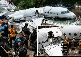 Tragedi Pesawat Tergelincir, Jatuh dan Terbelah Dua, Apa yang Sebenarnya Terjadi?