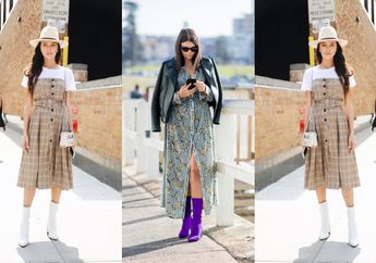 Inspirasi Mix and Match Sepatu Boots dan Dress, Bisa Jadi Referensi Outfit Saat Bukber nih!