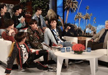 Ekspresi Kocak Para Member Boyband BTS saat Dikerjai di The Ellen Show