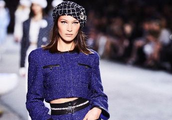 Pengen Tampil Beda dengan Riasan Mata? Contek deh Winged Eyeliner ala Bella Hadid!