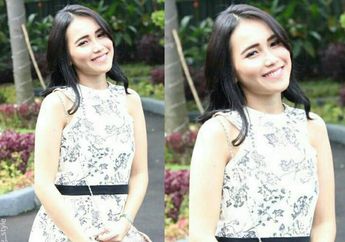 Manis Banget! Ayu Ting Ting Tampil Beda dengan Overall Skirt Saat Foto Bareng Pesbuker Squad