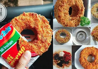 Lagi Viral Donut Berbahan Indomie, Ini Resepnya Ala @Nawang_Okta 