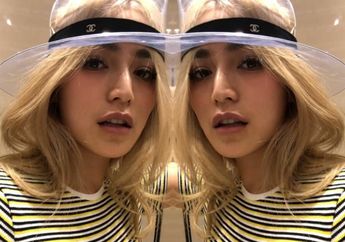 Mengintip Harga Topi Transparan Unik yang Dikenakan Jessica Iskandar, Minat Kembaran?