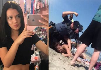 Sedang Berjemur, Wanita ini Dipukuli Polisi Secara Membabi Buta, Ini 4 Fakta Di Baliknya