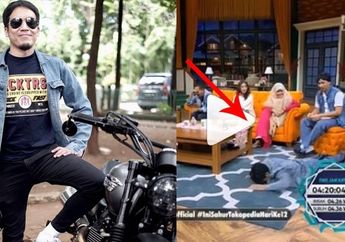 Nggak Kuat Nahan Kantuk, Desta Tersungkur Ketika Live Program Sahur, Andre dan Sule Sampai Kaget!