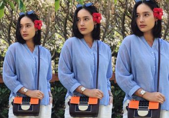 Tampil Bergaya Fashion Kasual ala Tatjana Saphira dengan Low-Top Sneakers yuk!