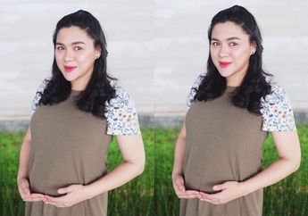 Artis Hamil Gede, Badan Melar Namun Makeup Vicky Shu Bikin Salfok!