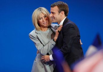 Drama Romantika Presiden Prancis Emmanuel Macron, Merayu Guru Drama Agar Jadi Janda