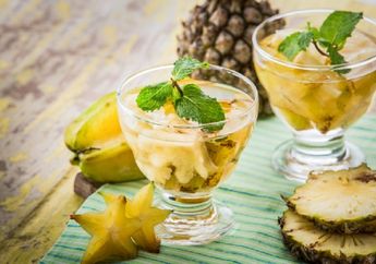 Yuk, Coba Rutin Minum Air Rendaman Nanas dan Rasakan Manfaatnya, Salah Satunya Bantu Cegah Kanker!
