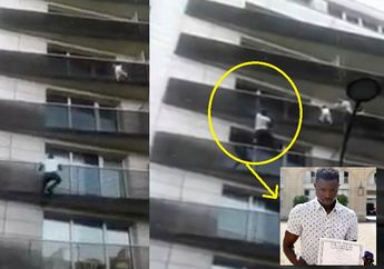 Selamatkan Bocah Kecil, Imigran Ilegal Diberi Hadiah Istimewa oleh Presiden Perancis