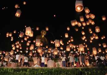 6 Festival Lampion di Asia, Serupa Perayaan Waisak di Candi Borobudur