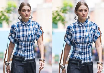 Intip Penampilan Gigi Hadid Saat Pemotretan Bertema Cowgirl yuk, Kayak Apa ya?