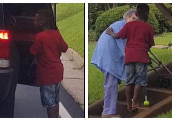 Seorang Bocah 8 Tahun Pilih Keluar dari Mobil Ibunya dan Lakukan Hal Tak Terduga