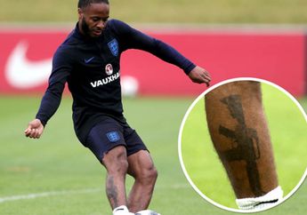 Tato Senapan di Kakinya Picu Kontroversi, Bintang Manchester City, Raheem Sterling Ungkap Makna Sebenarnya