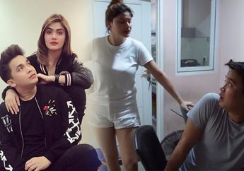 Biasa Tampil Mesra, Hilda Khan Terlihat Marah-marah Ke Billy Syahputra