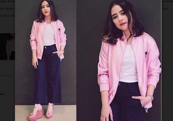 Trik Tampil Feminin dengan Celana ala Prilly Latuconsina yang Gampang Ditiru