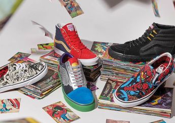 Koleksi Terbaru Sneakers Vans x Marvel, Sudah Tersedia di Indonesia