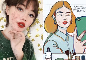 Unggah Foto Berjerawat Tanpa Makeup, Remaja Asal Colorado Jadi Inspirasi Banyak Wanita tentang Body Positivity