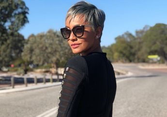 Penampilan Kasual Kimmy Jayanti Bersama Denim dan Sabrina Top Tampak Stunning dan Fashionable!