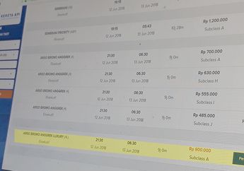 Argo Bromo Anggrek Luxury Perdana Beroperasi, Begini Pesan Tiketnya