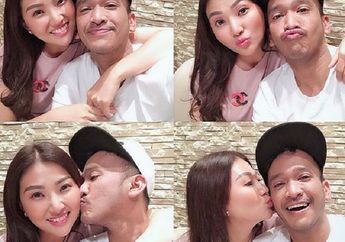 Gaya Pacaran Sarwendah-Ruben Onsu, Makan Malam Romantis di Pinggir Jalan