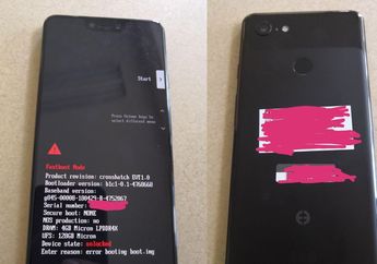 Terungkap Smartphone Google Pixel 3 Sama dengan Iphone X