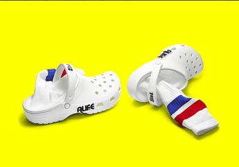 Unik Nyentrik, Merek Crocs Luncurkan Koleksi Sepatu dengan Paduan Kaus Kaki