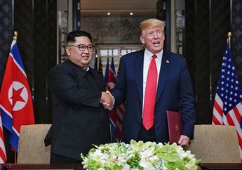 Kim Jong Un dan Donald Trump Sepakati Perjanjian Damai, Ahli Grafologi Bocorkan Makna di Balik Tanda Tangan Mereka, Ada yang Aneh?