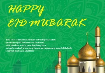 10 Ucapan Selamat Lebaran yang Cocok Dikirim Untuk Teman dan keluarga