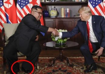Temui Donald Trump di Singapura, Benarkah Kim Jong Un Sengaja Pakai Sepatu Hak Tinggi?