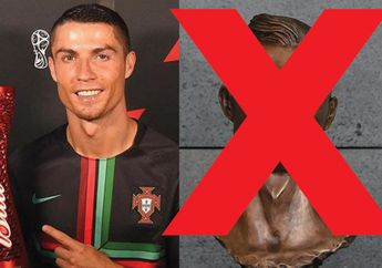 Patung Cristiano Ronaldo Diejek Karena Tidak Mirip, Akhirnya Dibikin Lagi