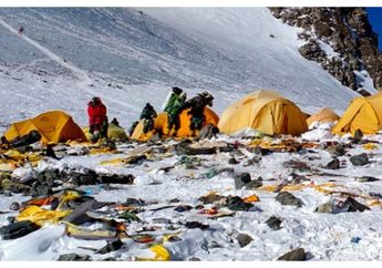 Gunung Everest Jadi Tempat Pembuangan Sampah Tertinggi di Dunia