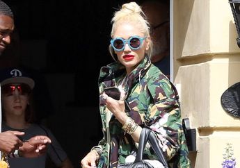 Tampil Edgy dengan Jaket Army Seperti Gwen Stefani, Bisa Banget Dicontek nih!