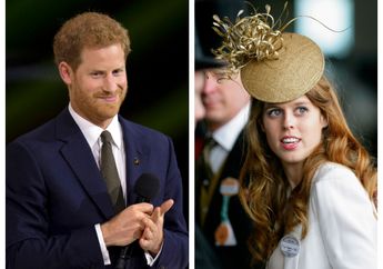 Beredar Foto Pangeran Harry Bungkam Mulut Putri Beatrice 30 Tahun Lalu, Netizen Sebut Tradisi!