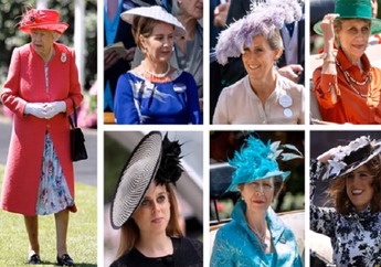 Warna-warni Busana Mewah Bangsawan Inggris di Royal Ascot 2018, Siapa Paling Stunning?
