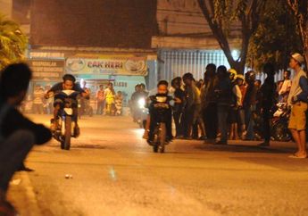Terjaring Razia Balap Liar, Pemuda di Kalsel Tewas Diduga Kelelahan Dorong Motor!