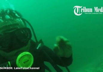 VIDEO : Ternyata Seperti Ini Kondisi Dasar Danau Toba yang Direkam oleh Penyelam