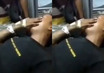 Begal Menangis Saat Lukanya Dijahit, Netizen Bilang 'Malu Sama Tato'