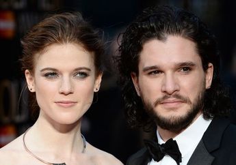 Romantis Abis, Berikut Timeline Hubungan Rose Leslie dan Kit Harington