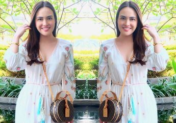 Kepoin Koleksi Floral Outfit Shandy Aulia yang Girly dan Modis Banget