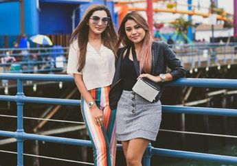 Ashanty dan Aurel Hermansyah Kompak Pakai Belt Bag Mewah Berharga Fantastis Saat Liburan Ke Amerika!