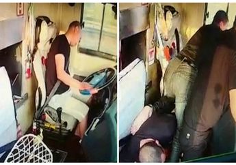 Mengemudi 17 Jam Tanpa Henti, Sopir Bus Pingsan dan Terserang Stroke Tiba-tiba Saat Berkendara