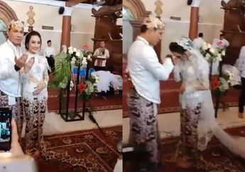 FOTO: Momen Akad Nikah Rizal Armada di Masjid Agung Keraton Surakarta 