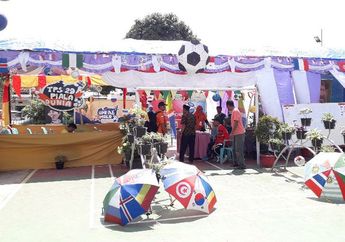 Inilah 6 TPS Pilkada 2018 Bernuansa Sportif, Mulai Asian Games Hingga Piala Dunia