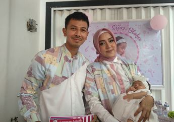 Fairuz A Rafiq dan Sonny Septian Gelar Aqiqah Putri Pertama di Usia Anak 40 Hari